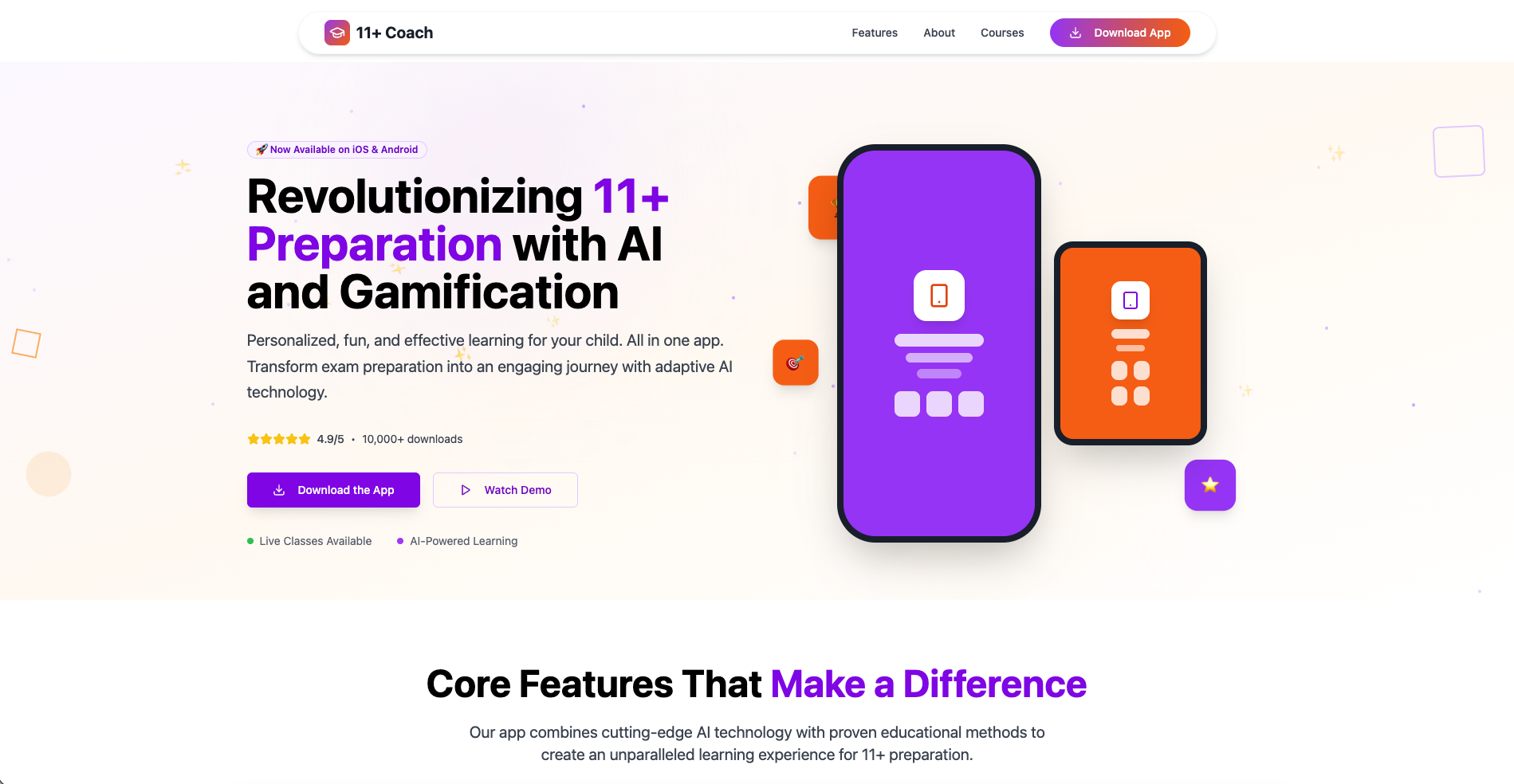 11PlusCoach experience